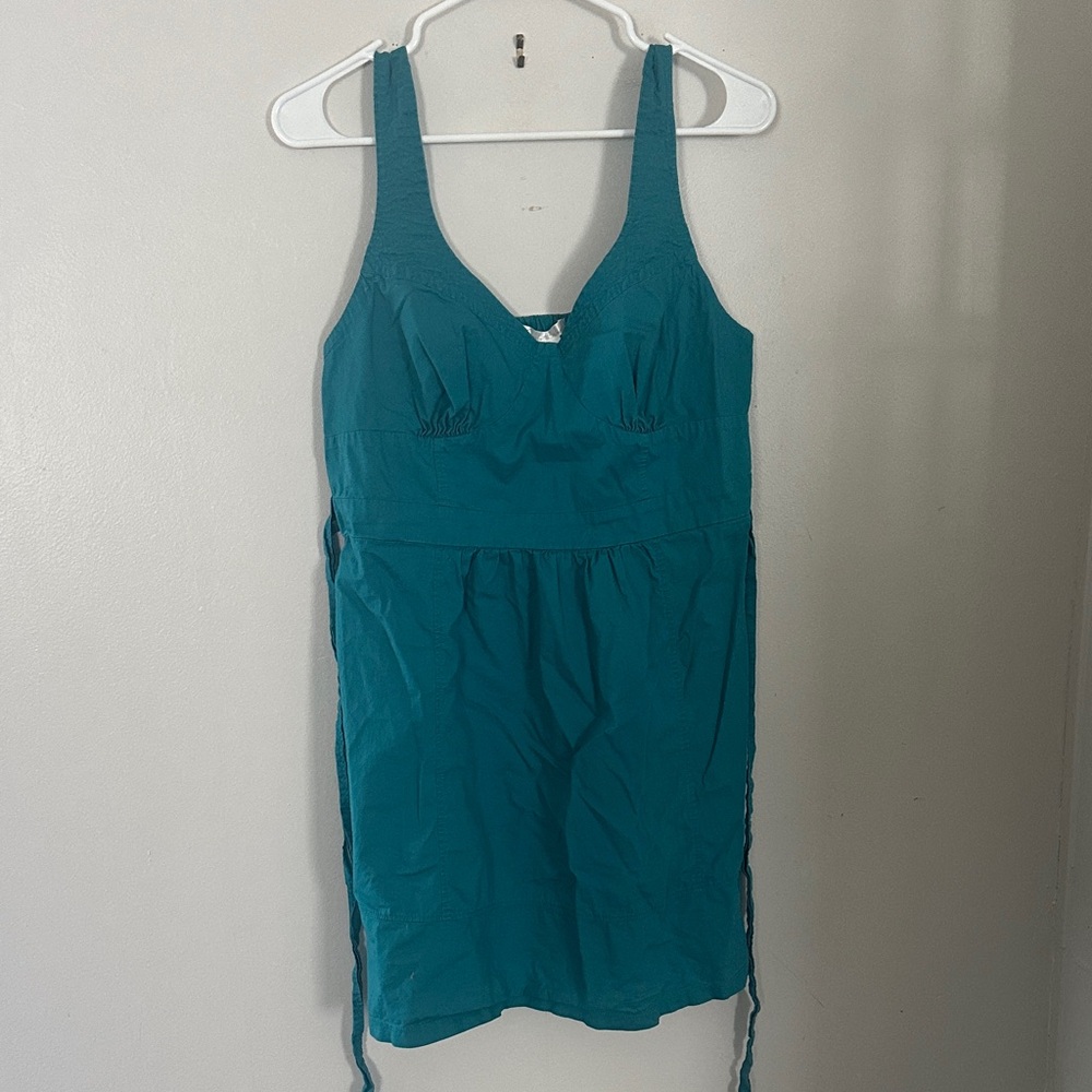 Charlotte Russe Teal Sleeveless Dress